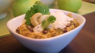 Indian Black Soy Beans in Coconut-Cardamom-Cashew Sauce This is my most recent bow in the direction of my beloved Indian cuisine: tender black soy beans in a creamy golden sauce redolent of cardamom. I am decidedly...