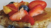 Meatless Monday: French Toast Homemade French Toast 1 loaf of crusty French baguette or Italian bread, stale is best 120 ml coconut cream or rice cream or soya cream 120 ml cold non-dairy milk...