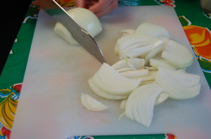 Chop onions like this 