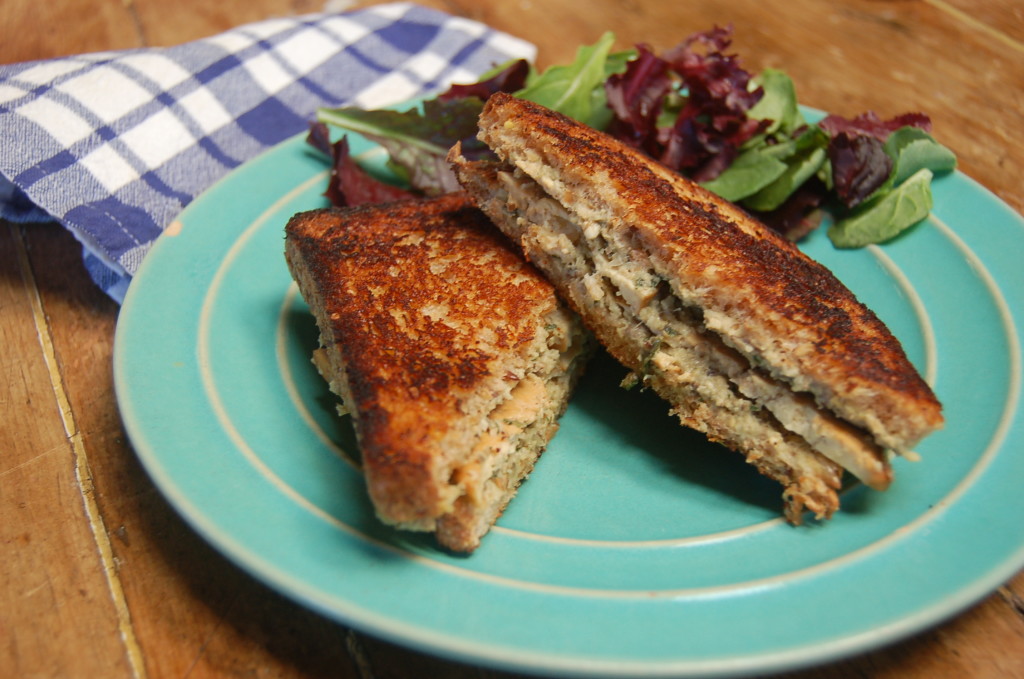 Think of it as a classy grilled cheese :) 