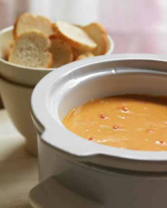 vegan pimento-cheese fondue recipe