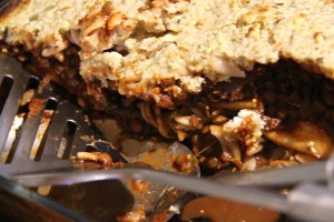 Vegan Gluten-free Lentil Lasagne with Cashew Cream Sauce