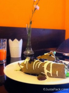 Mushroom Crepes from Secret of Raw