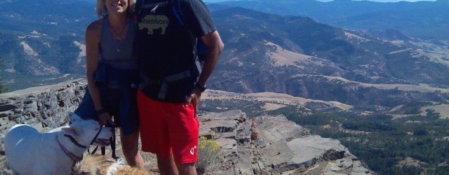 exercising on the road