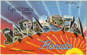 Greetings from Sarasota Credit Boston Public Library cc by 2.0