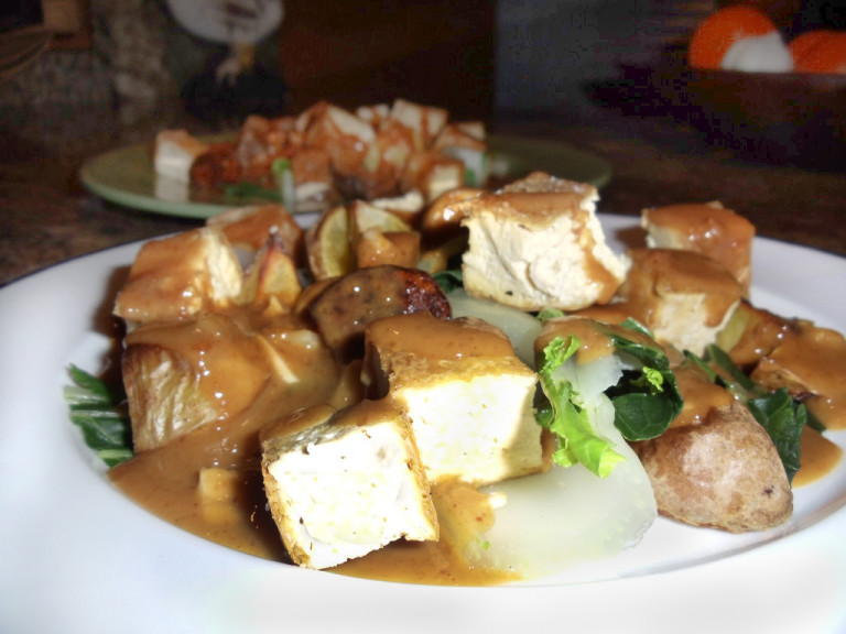 NoBlender Peanut Sauce HappyCow