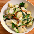 Bok Choy with Shiitake Mushrooms