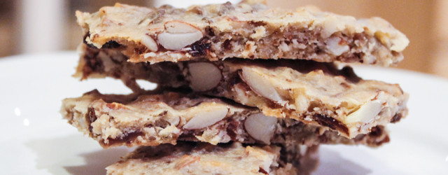 Almond Hazelnut Bars
