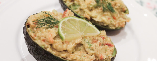 Stuffed Avocado Shells