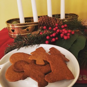 Vegan Peter’s Pepparkakor (Swedish Gingerbread Cookies)