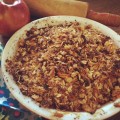 Vegan Cinnamon Apple Crumble