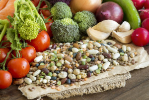 Photo vegetables and legumes