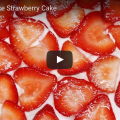 Vegan No-Bake Strawberry Cake