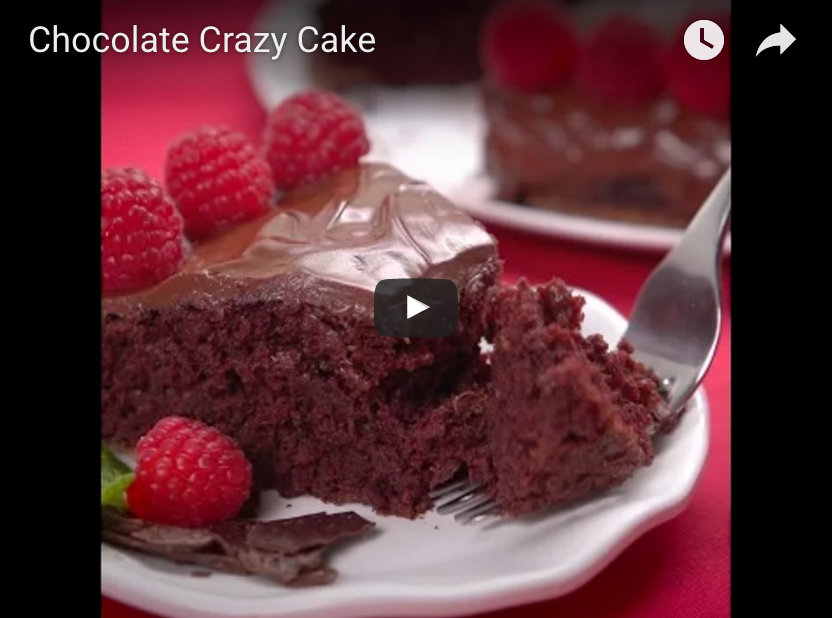 Vegan Chocolate Crazy Cake