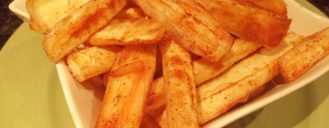 baked yucca fries