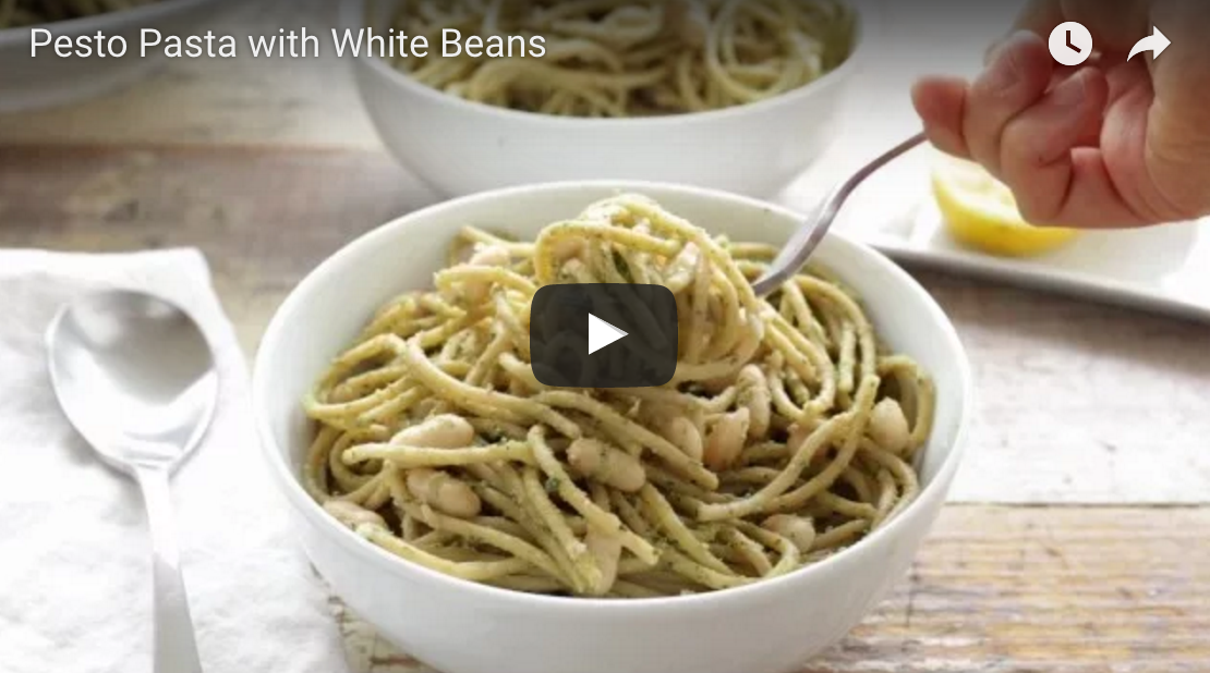 vegan pesto pasta