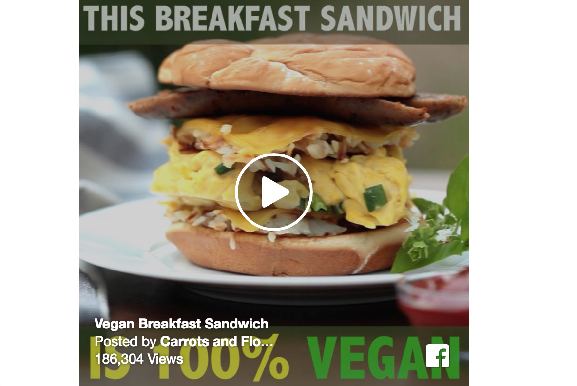 Vegan Breakfast Sandwich - HappyCow