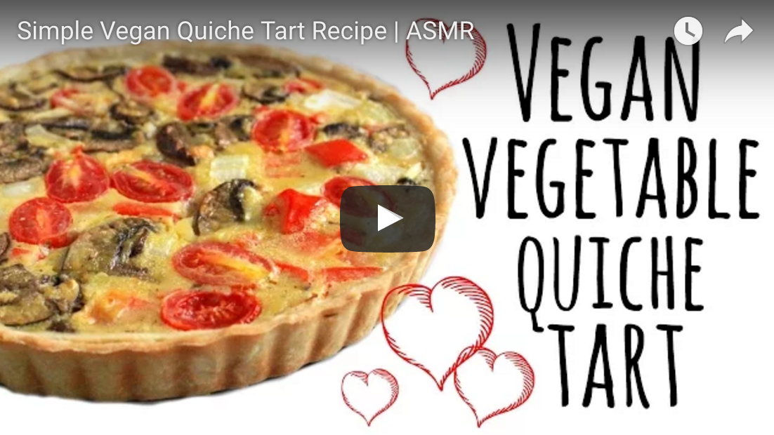 Simple Vegan Quiche Tart