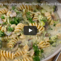 One Pot Vegan Creamy Mushroom Pasta
