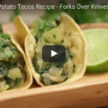 Spinach And Potato Tacos