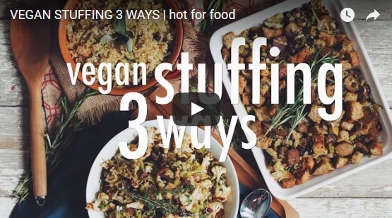 Vegan Stuffing 3 Ways