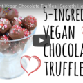 Five Ingredient Vegan Chocolate Truffles