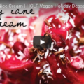 Vegan Candy Cane Nice Cream