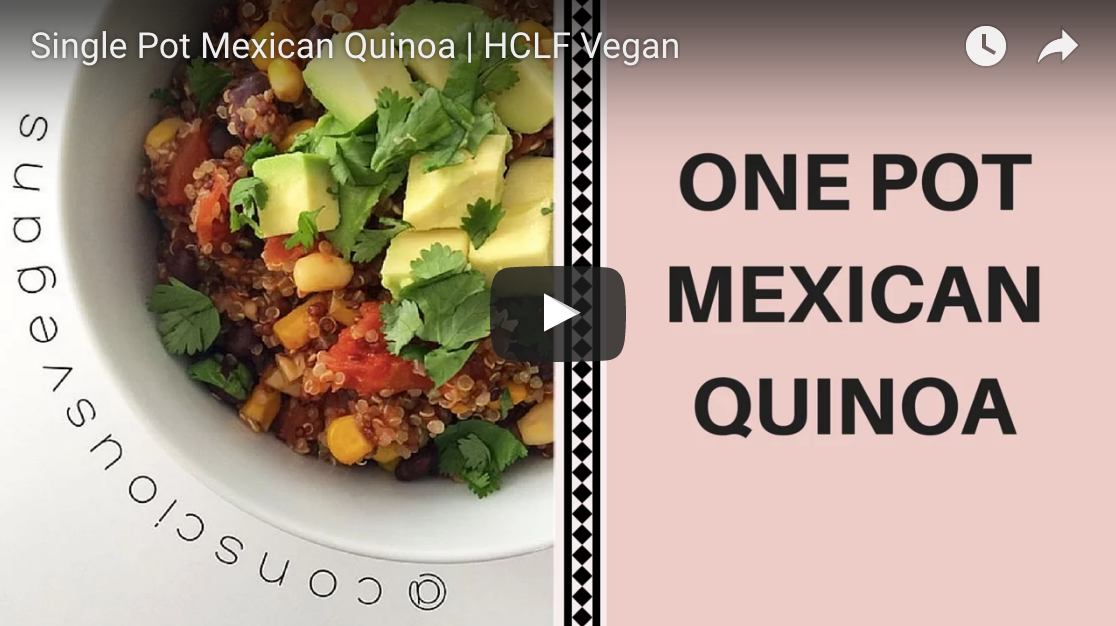 One Pot Vegan Mexican Quinoa