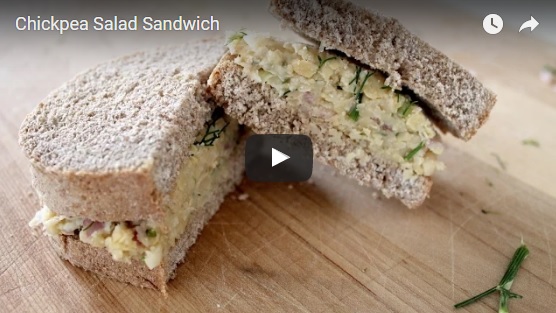 chickpea salad sandwich