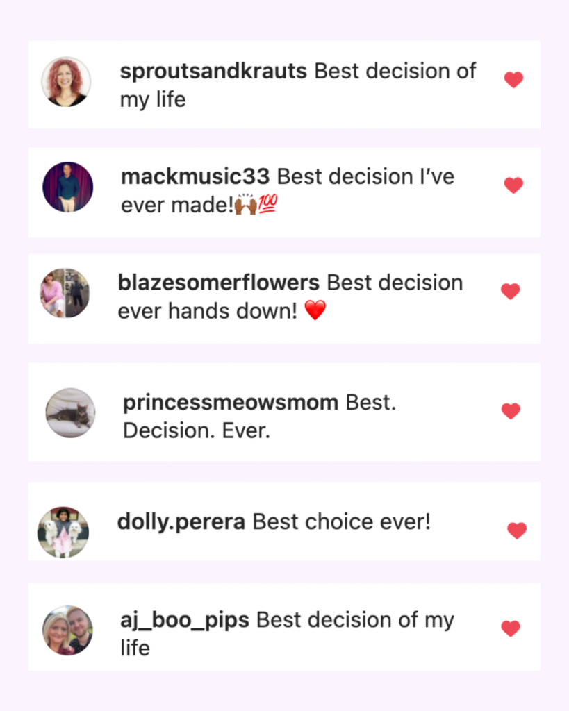 10 things vegans say: it was a good choice