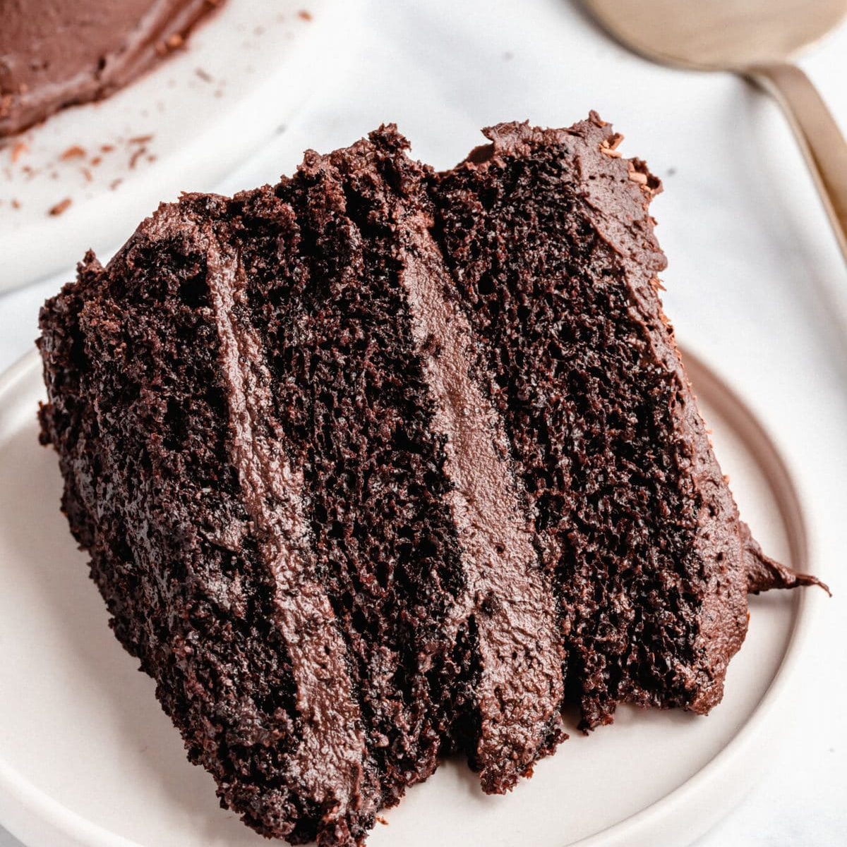Vegan Chocolate Cake for Valentine's