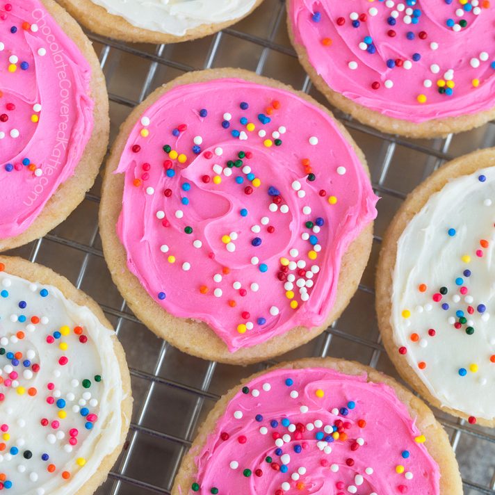 Vegan Valentine's Desserts - Sugar Cookies