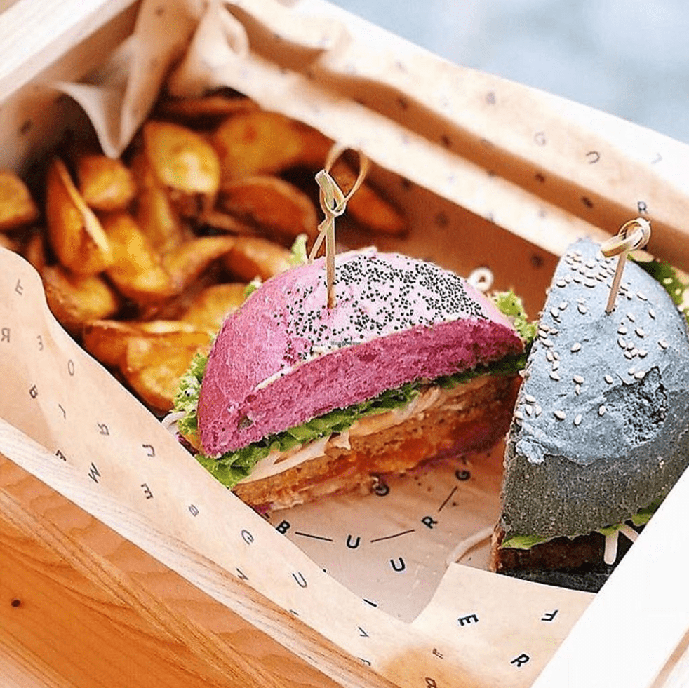 vegan burger fast food