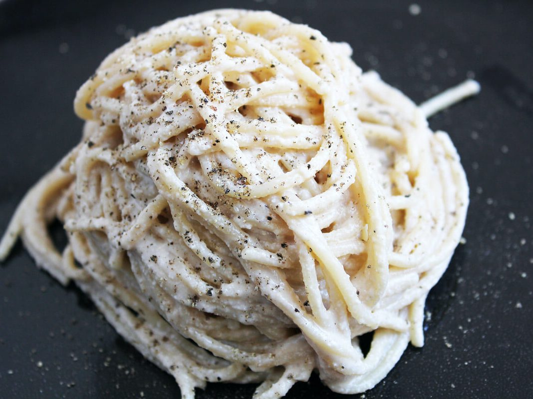 vegan cacio e pepe recipe vegan cacio e pepe recipe