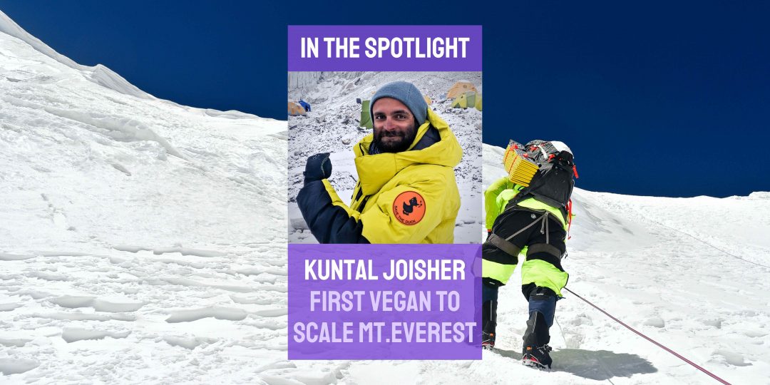 Kuntal Joisher, First Vegan to Scale Everest