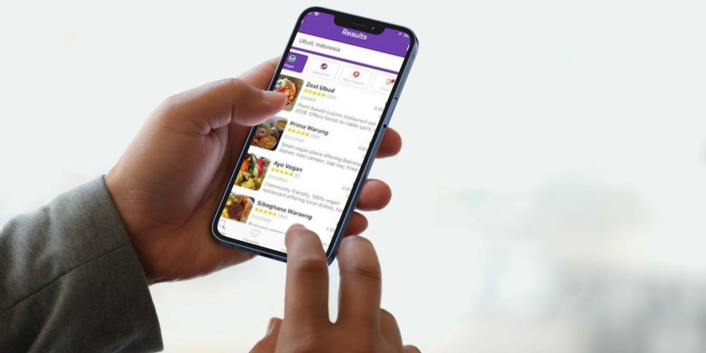 Download the HappyCow App