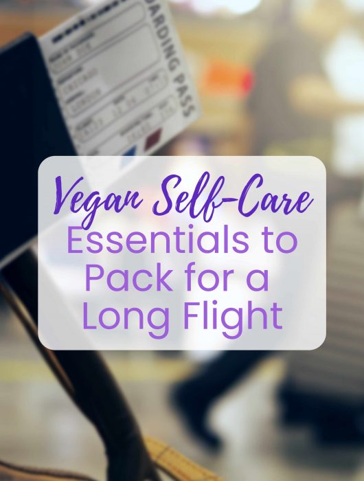 Vegan Self-Care Essentials to Pack for a Long Flight