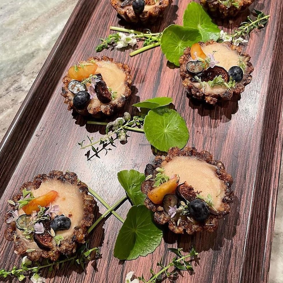 food at vegan b&bs in USA
