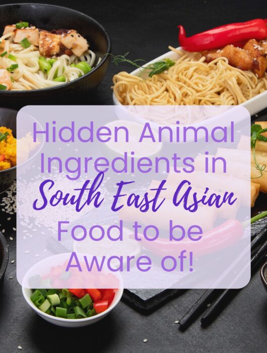 Animal Ingredients in South East Asian Food