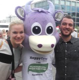 HappyCow Mascot and Friends