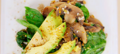 Winter Mushroom Salad