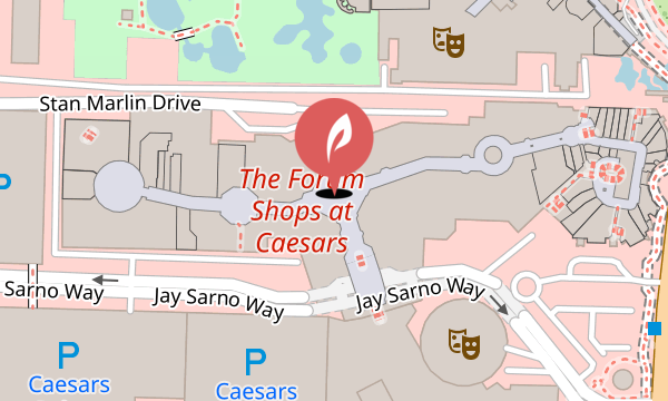 map of caesars palace restaurants
