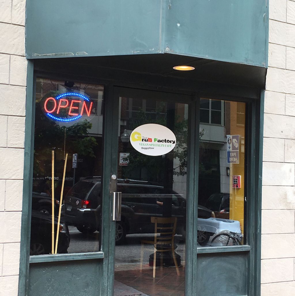 The Grub Factory Baltimore Maryland Restaurant HappyCow